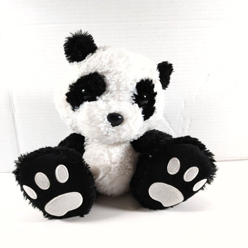 Taddle Toes  by Aurora Wild Animals Domino Panda 10" Blush Stuffed Animal